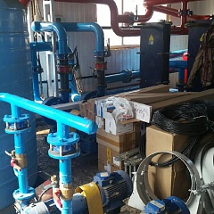 Строительство газовой котельной в п.Новоуральский, Таврического района Омской области